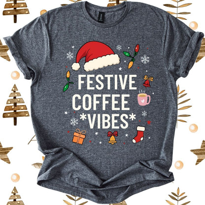 Festive Coffee Vibe T-Shirt