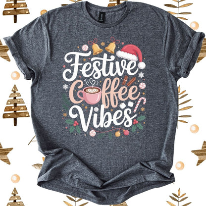 Festive Coffee Vibes T-Shirt