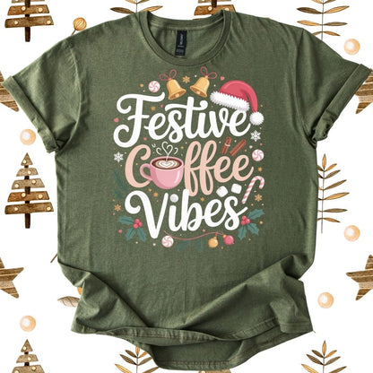 Festive Coffee Vibes T-Shirt