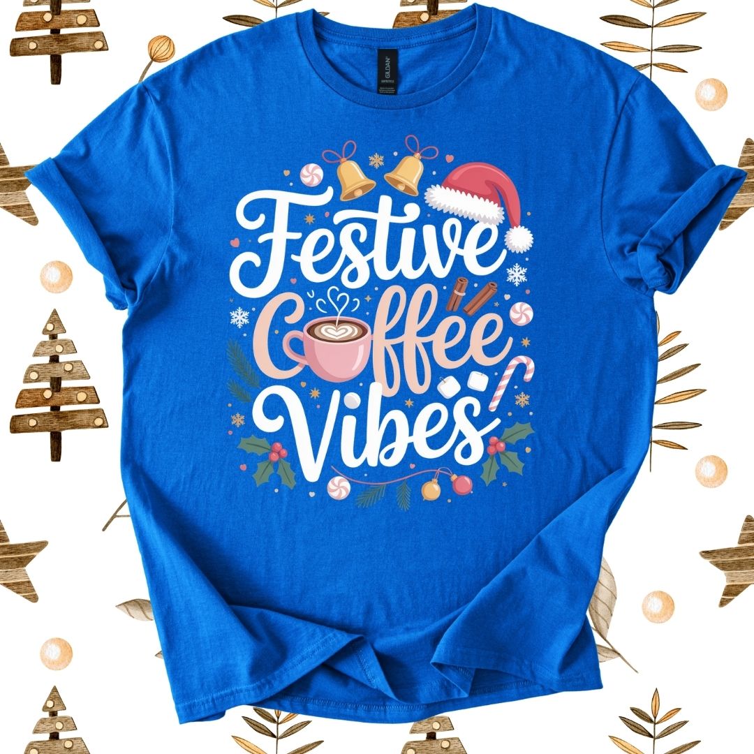 Festive Coffee Vibes T-Shirt