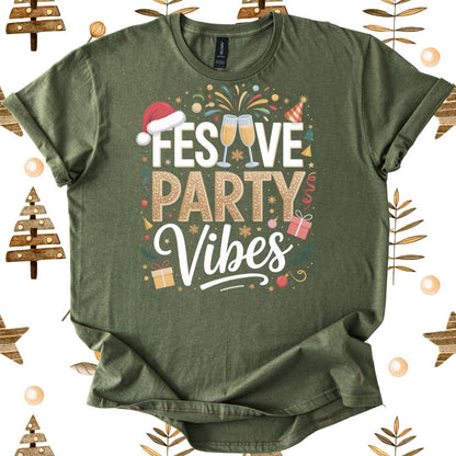 Festive Party Vibes T-Shirt