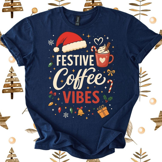 Festive Coffee Vibes T-Shirt